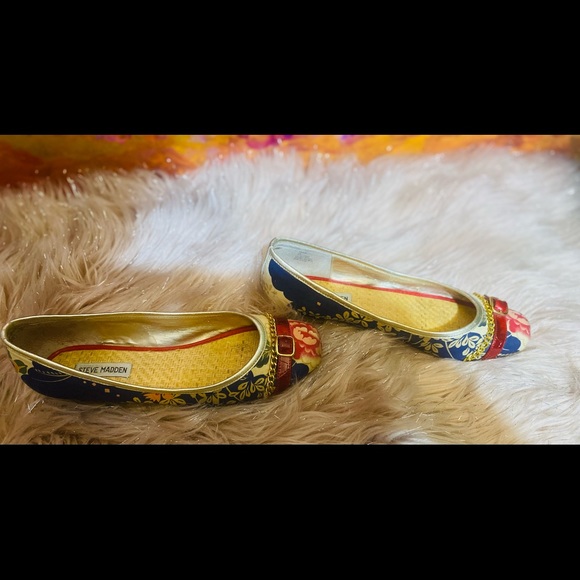 Size 8.5 STEVE MADDEN Barnum style Ballet flats - Picture 4 of 7